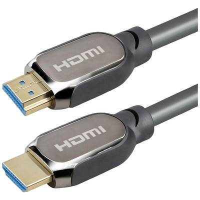Roline HDMI Anschlusskabel HDMI-A Stecker 3 m Schwarz 11046012 doppelt geschirmt HDMI-Kabel
