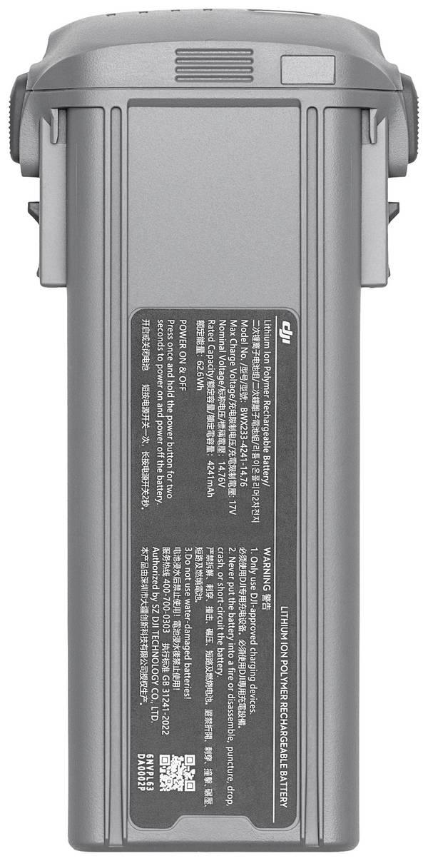 DJI Intelligent Flight Battery for DJI Air 3 Modellbau-Akkupack (LiIon) Passend für (Multicopter): DJI Air 3 (DJI RC-N2), DJI Air 3 Fly More Combo (DJI RC2), DJI Air 3 Fly More Combo (DJI RC-N2)