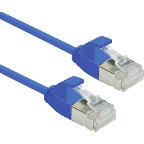 Thumbnail - ROLINE U/FTP DataCenter Patchkabel Kat.6A (Class EA), LSOH, slim, blau, 5 m