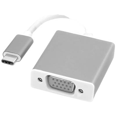 Roline USB 3.2 Gen 2 (USB 3.1 Gen 2) Adapter [1x USB-C® Stecker - 1x VGA-Buchse]  
