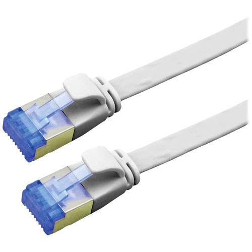 Thumbnail - VALUE Patchkabel Kat.6A (Class EA) FTP, extra-flach, grau, 5 m