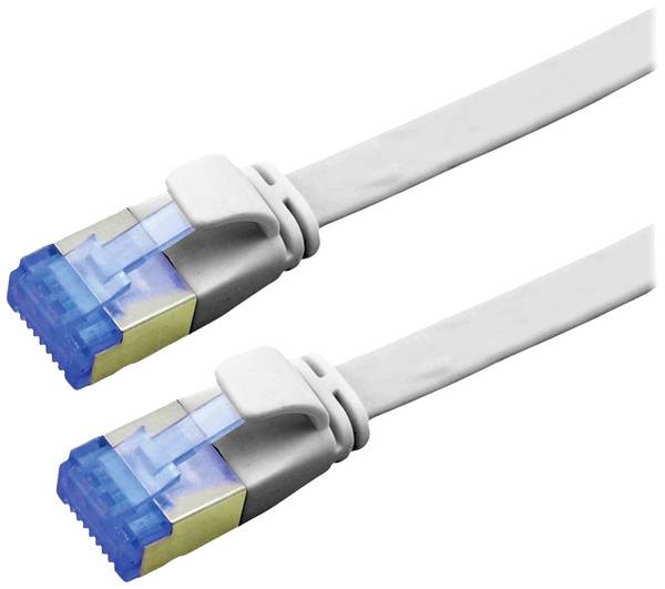 VALUE Patchkabel Cat.6A (Class EA) FTP, extra-flach, grau, 5 m