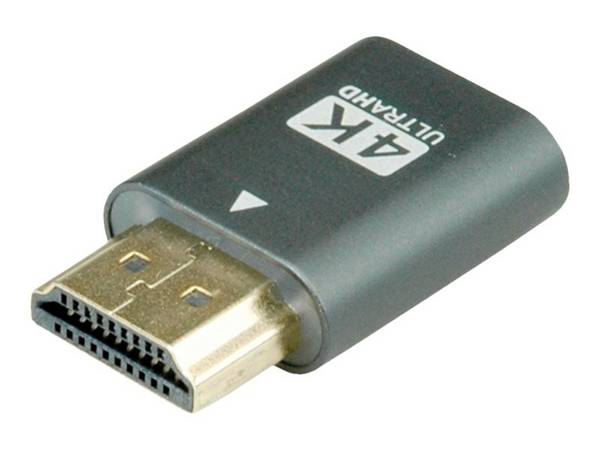 VALUE Display Adapter, Virtual HDMI Emulator (EDID), 4K