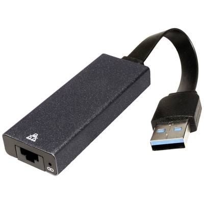 Value USB 3.2 Gen 1 (USB 3.0) Konverter [1x USB 3.2 Gen 1 (USB 3.0) - 1x RJ45-Buchse] 12991130 