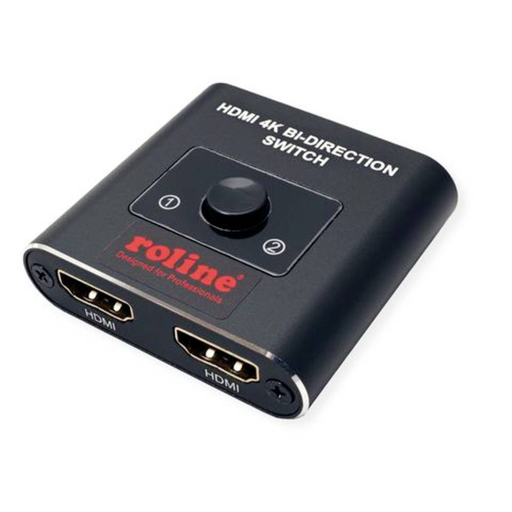 Roline 14013573 2 + 1 poorten HDMI-switch 3840 x 2160 Pixel