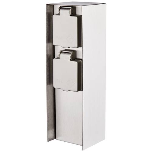 Thumbnail - BOLD 10043 Gartensteckdose 2fach Edelstahl ohne Kabel