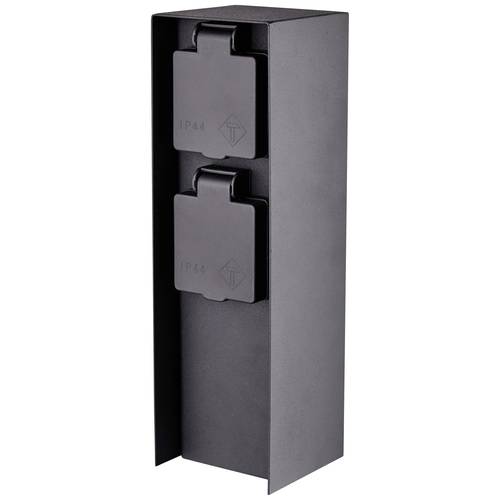 Thumbnail - BOLD 10044 Gartensteckdose 2fach Anthrazit ohne Kabel