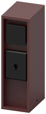BOLD 10621 Gartensteckdose 3fach Rost ohne Kabel, mit Schalter, mit Timer, per App steuerbar, programmierbar