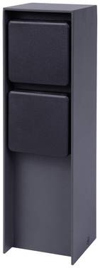 BOLD 11022 Gartensteckdose 2fach Anthrazit ohne Kabel