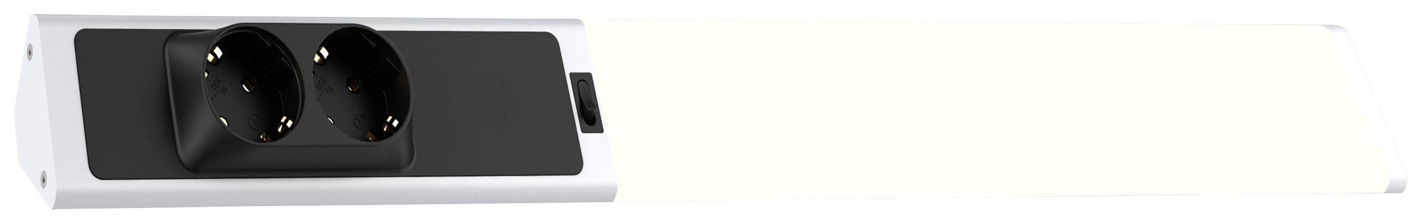 BOLD Dante LED-Unterbauleuchte LED LED fest eingebaut 18 W Neutralweiß Silber