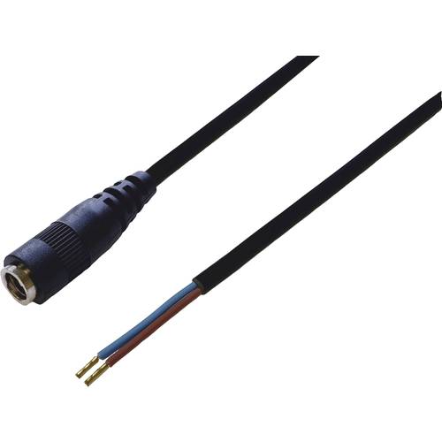 Thumbnail - BKL Electronic 075912-750 DC-Steckverbinder DC-Kupplung - Aderendhülsen 2.1 mm 0.75 m 1 St. Single