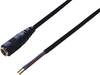 BKL Electronic 075912-750 DC-Steckverbinder DC-Kupplung - Aderendhülsen 2.1 mm 0.75 m 1 St. Single