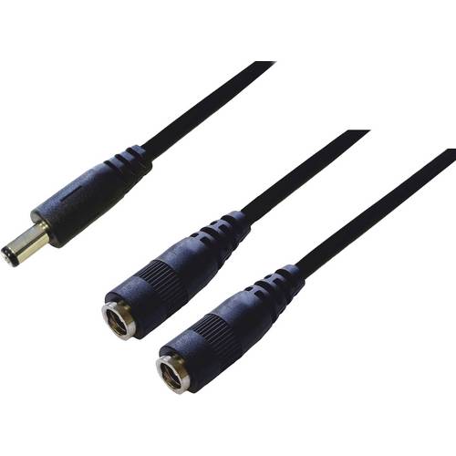 Thumbnail - BKL Electronic 075919 DC-Verteiler Niedervolt-Stecker - DC-Kupplung 5.5 mm 2.5 mm 0.30 m 1 St. Single