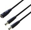 BKL Electronic 075922 DC-Verteiler Niedervolt-Stecker - DC-Kupplung 5.5 mm 2.1 mm 0.30 m 1 St. Single