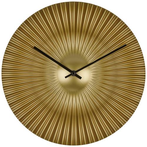 Thumbnail - TFA Dostmann 60.3031.53 Quarz Wanduhr 330 mm x 50 mm x 330 mm Gold