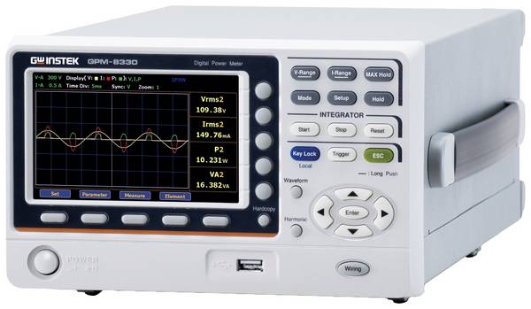 GW Instek GPM-8330 Netz-Analysegerät
