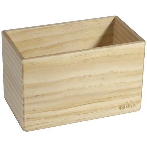 Sigel Aufbewahrungsbox Holz magnethaftend: Ja BA401 Beige 1 St.