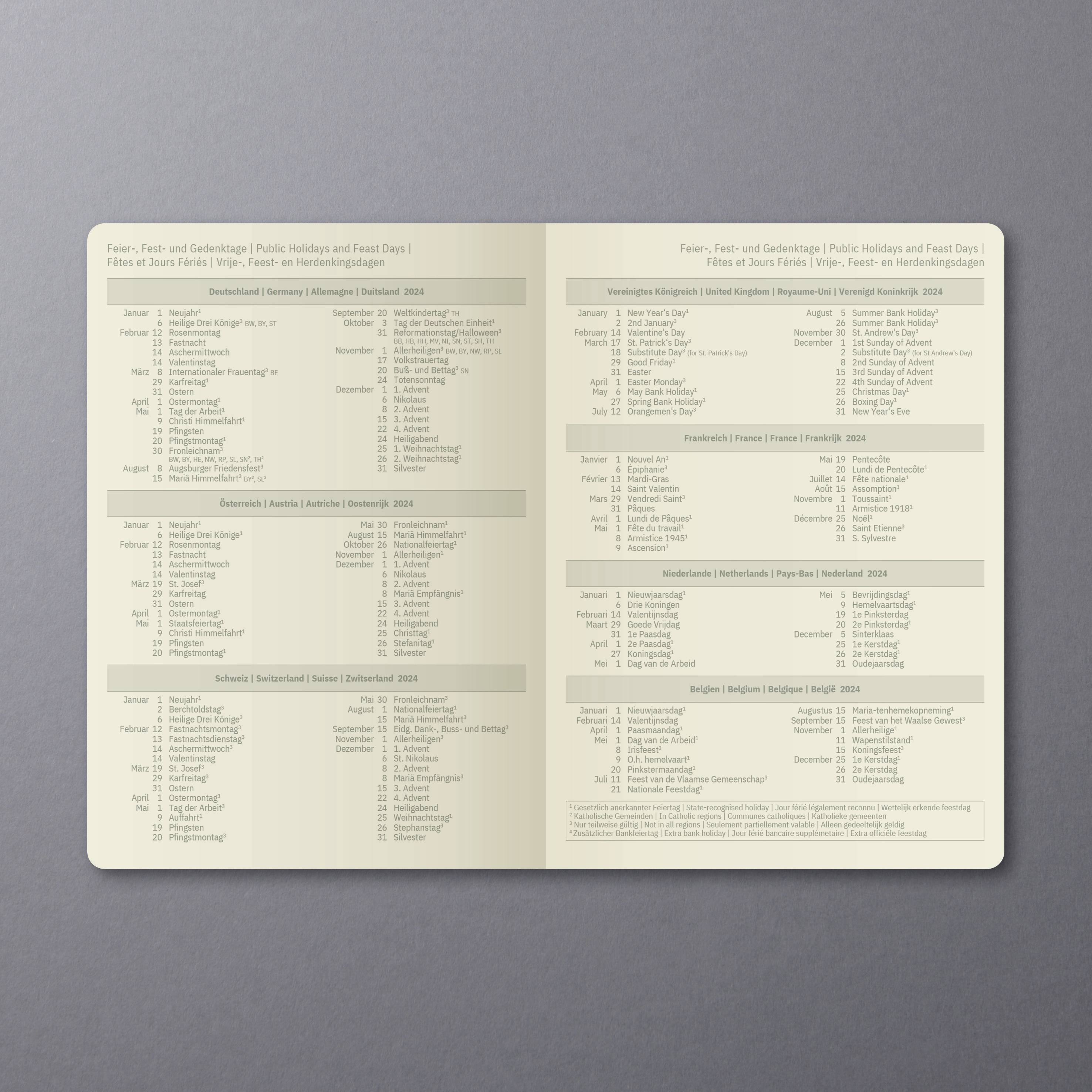 Sigel Tageskalender Conceptum 2024 C2410 DIN A5 Farbe des Einbandes: Schwarz 1 St.-8