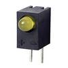 Kingbright LED bedrahtet Gelb Quadratisch 3 mm 15 mcd 40 ° 30 mA 2.1 V