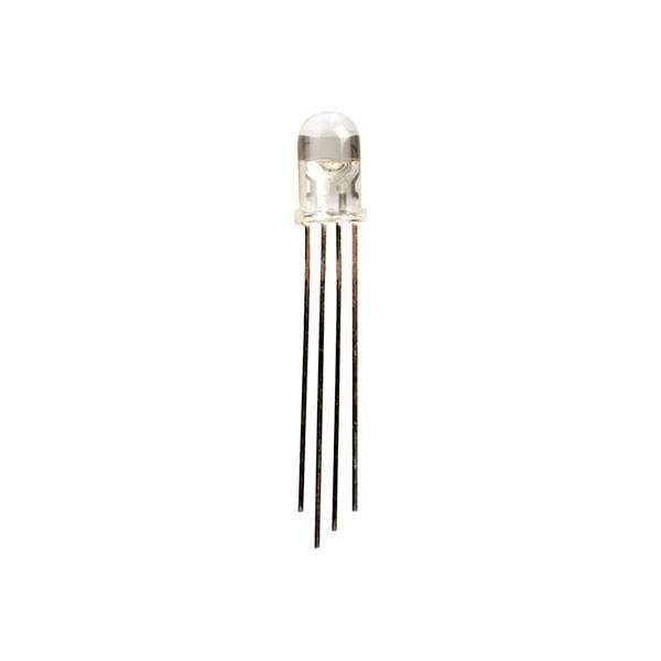 Kingbright LED bedrahtet RGB Rund 5 mm 1300 mcd, 3600 mcd, 900 mcd 50 ° 30 mA 1.9 V, 3.2 V
