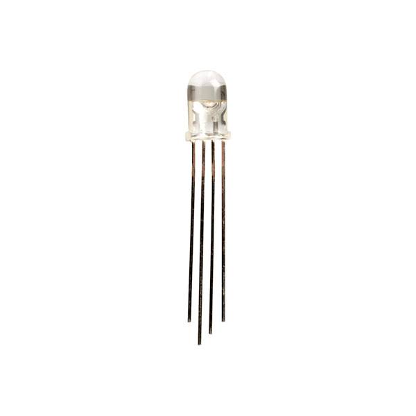 Kingbright LED bedrahtet RGB Rund 5 mm 1300 mcd, 3600 mcd, 900 mcd 50 ° 30 mA 1.9 V, 3.2 V