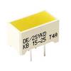 Kingbright DE/2SYKD LED-Bargraph 2fach Gelb (L x B x H) 14 x 7.5 x 8 mm