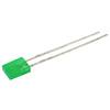 Kingbright LED bedrahtet Grün Rechteckig 2 x 5 mm 8 mcd 110 ° 25 mA 2.2 V