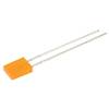 Kingbright LED bedrahtet Orange Rechteckig 2 x 5 mm 12.5 mcd 110 ° 30 mA 2 V
