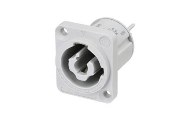 Neutrik NAC3MPXXB Netz-Steckverbinder powerCON Stecker, Einbau vertikal Gesamtpolzahl: 2 + PE 20 A Grau 1 St. Piece