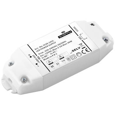 Dehner Elektronik  LED-Trafo, LED-Treiber  Konstantspannung 30 W 1.25 A 24 V/DC Überlastschutz, Überspannung, nicht dimm