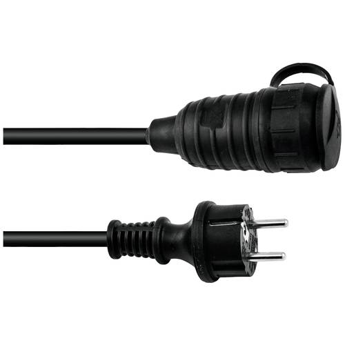 Thumbnail - Eurolite 30245696 Strom Verlängerungskabel 16 A Schwarz 5 m H07RN-F 3G 1,5 mm²