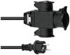 Eurolite 30247015 Strom Verlängerungskabel 16 A Schwarz 3 m H07RN-F 3G 1,5 mm²