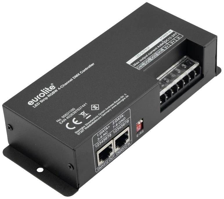 EUROLITE LED Strip RGBW 4-Kanal-DMX-Controller (50531100)