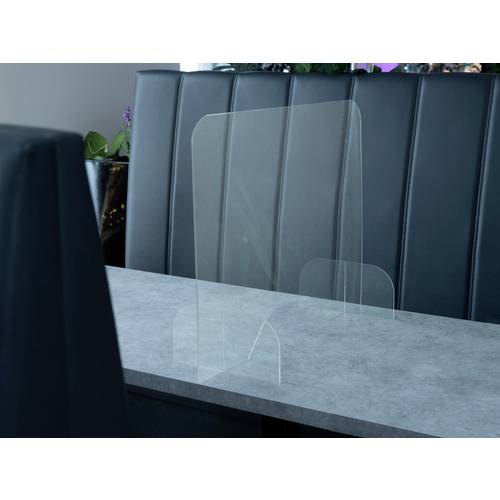 Thumbnail - Eurolite 80703007 Mobile Schutzwand Acryl (L x B x H) 800 x 300 x 600 mm