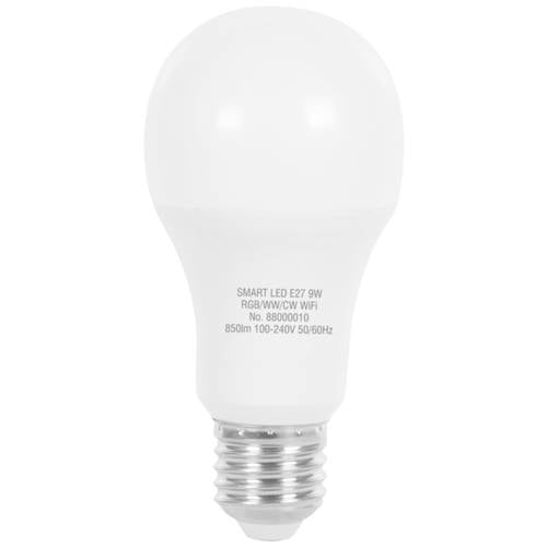 Omnilux 88000010 LED EEK F (A - G) E27 9 W Warmweiß bis Kaltweiß (Ø x L) 60 mm x 120 mm 1 St.