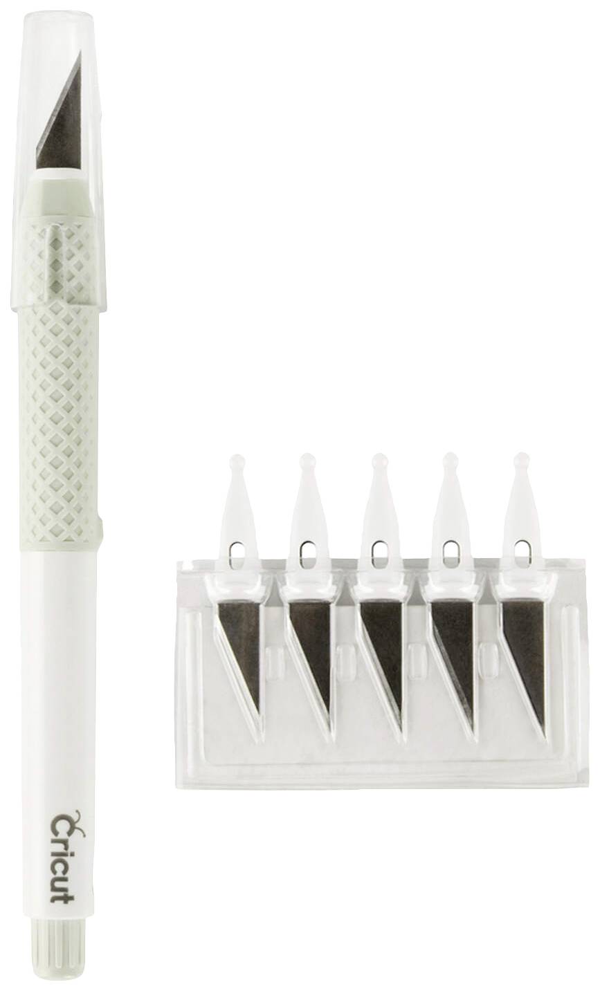 Cricut TrueControl (Mint) Messer-Set Weiß