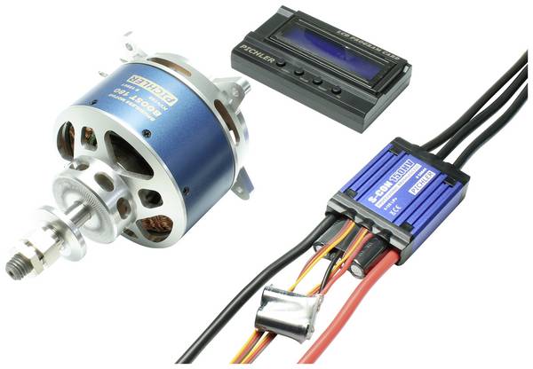 Pichler Modellbau BOOST 180 V2 Combo Flugmodell Brushless Elektromotor kV (U/min pro Volt): 180