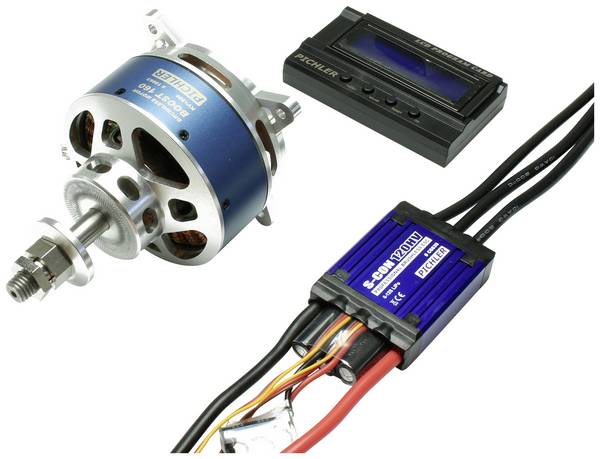 Pichler Modellbau BOOST 160 V2 Combo Flugmodell Brushless Elektromotor kV (U/min pro Volt): 200