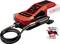 Einhell Akku-Kompressor, rot-schwarz, mit Spiralschlauch. Hinweis: 'Battery & charger not included'. Kompatibel mit Power X-Change.