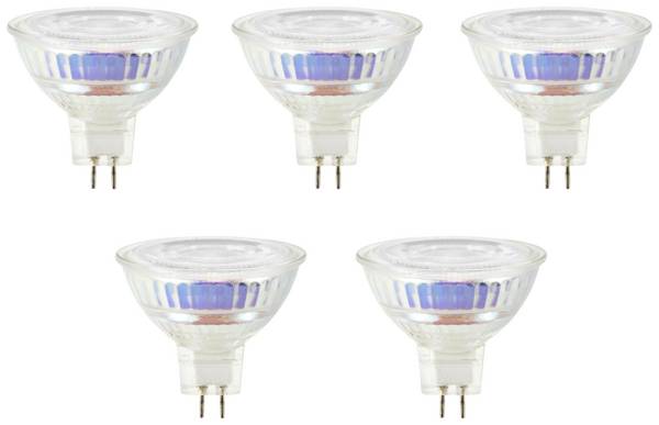Sygonix SY-5781924 LED EEK F (A - G) GU5.3 Reflektor 6.5 W = 50 W Warmweiß (Ø x H) 44 mm x 50 mm 5 St.
