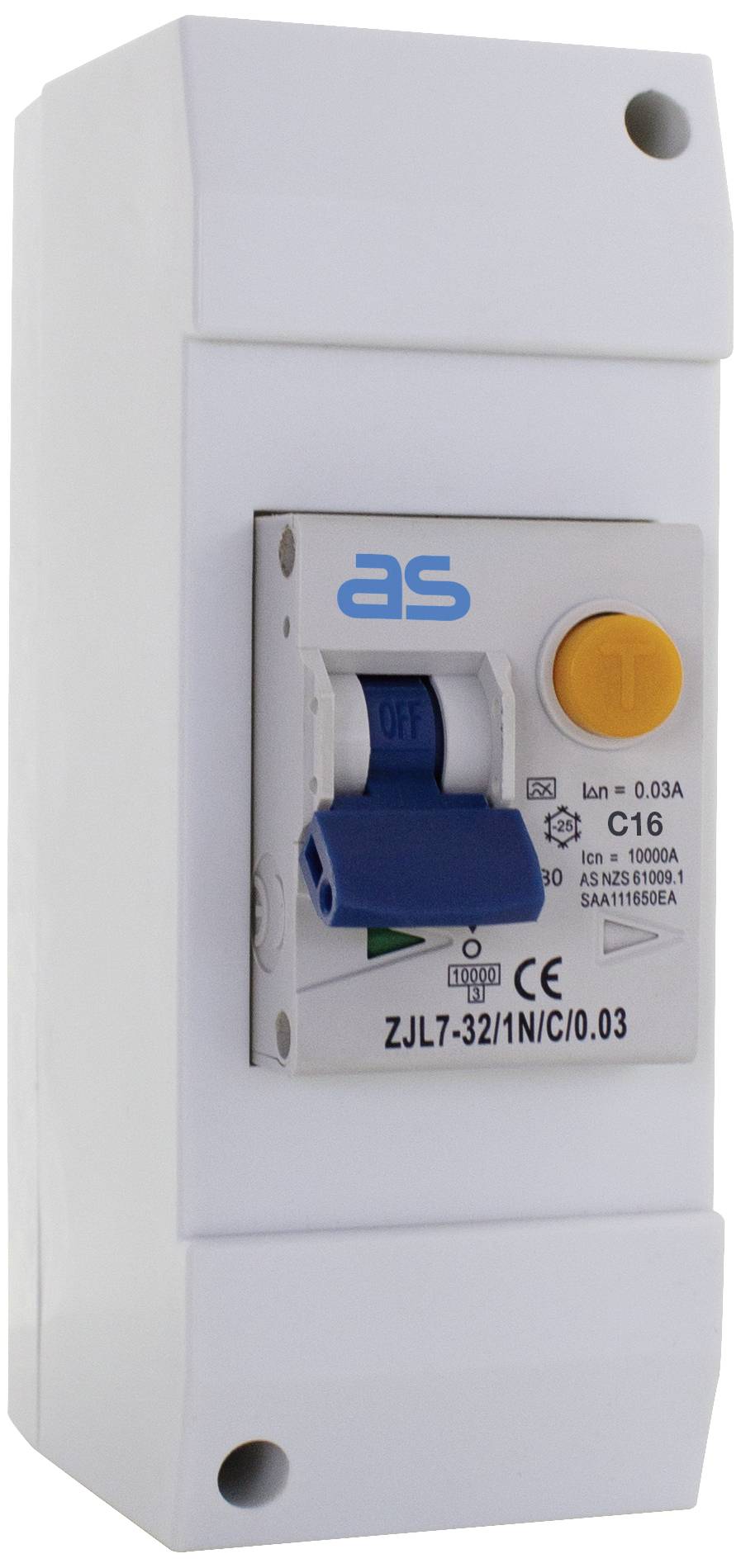 AS Schwabe 61569 FI-Schutzschalter/Leitungsschutzschalter 2phasig C 2polig 16 A 0.03 A 230 V