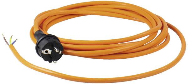 AS Schwabe 71914 Strom Anschlusskabel  Orange 10 m