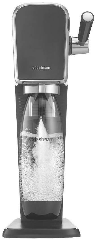 Sodastream Wassersprudler Art Schwarz, Edelstahl-1