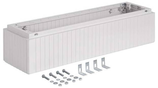 Hager ZAX022HAA ZAX022HAA Rahmen (L x B x H) 315 x 1110 x 225 mm Lichtgrau 1 St.