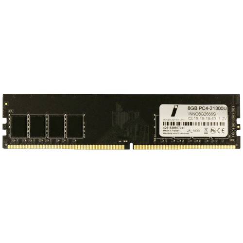 Thumbnail - Innovation IT 4251538807241 Desktop-Arbeitsspeicher DDR4 8 GB 1 x 8 GB 2666 MHz 288pin DIMM 4251538807241