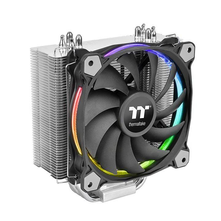 Thermaltake Riing Silent 12 RGB - Sync Edition - Prozessor-Luftkühler - (für: LGA775, LGA1156, AM2, AM2+, LGA1366, AM3,-1