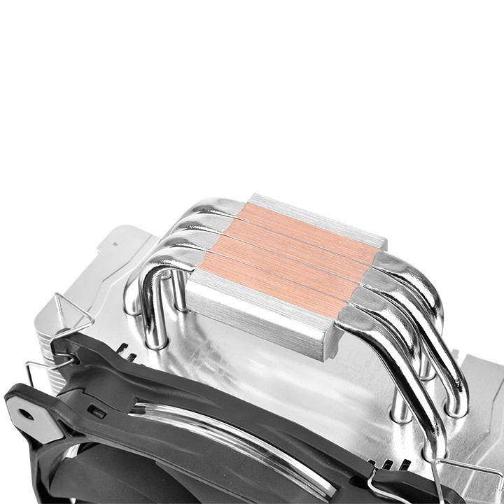 Thermaltake Riing Silent 12 RGB - Sync Edition - Prozessor-Luftkühler - (für: LGA775, LGA1156, AM2, AM2+, LGA1366, AM3,-8