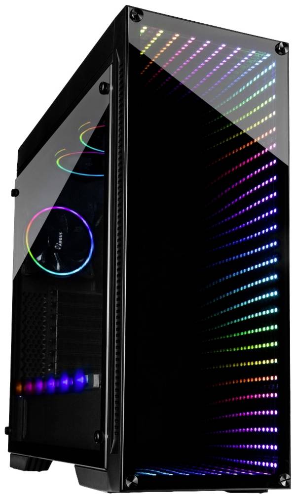 Inter-Tech X-908 Infini2 - Tower - E-ATX - Seitenteil mit Fenster (gehärtetes Glas)