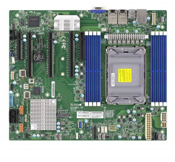 Supermicro MBD-X12SPI-TF Mainboard Sockel (PC) Intel® 4189 Formfaktor (Details) ATX Mainboard-Chipsatz Intel® C621