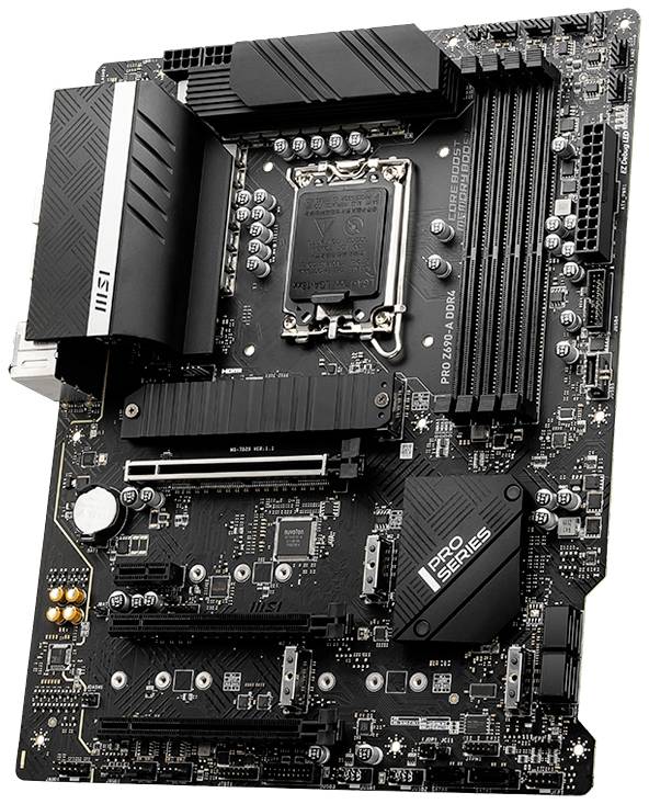 MSI PRO Z690-P DDR4 - Mainboard - ATXIntel Z690 - 1700 - 4x Dimm - 2x PCI-E x16-2